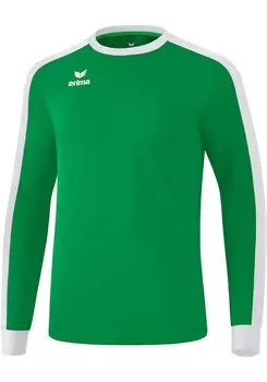 Рубашка erima Retro Star Trikot langarm, цвет smaragd/weiss