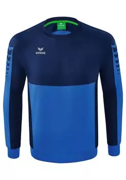 Рубашка erima Six Wings Sweatshirt, цвет new royal/new navy