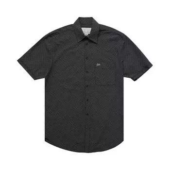 Рубашка ERL Mini Plaid Short-Sleeve Shirt 'Black', черный