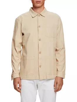 Рубашка ESPRIT, бежевый