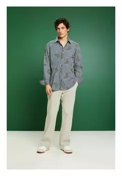 Рубашка Esprit, ярко-синяя