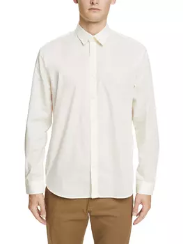 Рубашка ESPRIT Regular fit, кремовый
