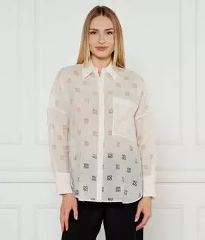 Рубашка Essence Oversize fit Hugo, экрю