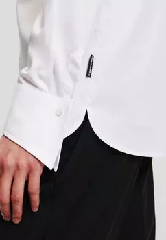 Рубашка ESSENTIAL COLLAR KARL LAGERFELD, белый