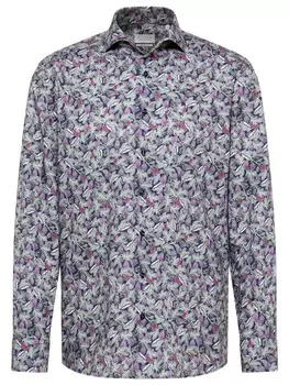 Рубашка Eterna COMFORT FIT, темно-синий