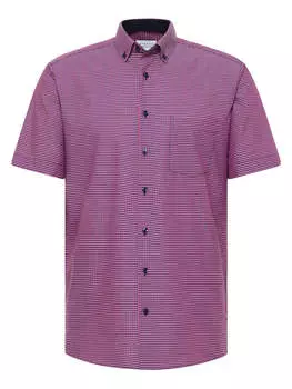 Рубашка Eterna, цвет sunset red