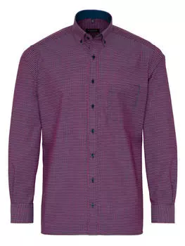 Рубашка Eterna, цвет sunset red