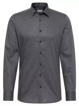 Рубашка Eterna Hemd SLIM FIT, антрацит