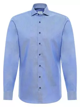 Рубашка Eterna Hemd SLIM FIT, цвет denim