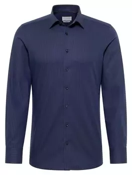 Рубашка Eterna Hemd SLIM FIT, темно-синий