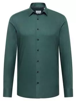 Рубашка Eterna Hemd SLIM FIT, темно-зеленый