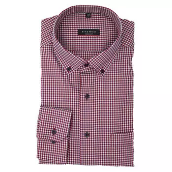 Рубашка Eterna Karo, цвет Rot blau kariert