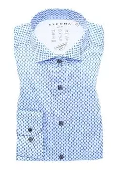 Рубашка Eterna Langarm, синий