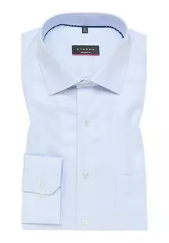 Рубашка Eterna Langarm, светло синий