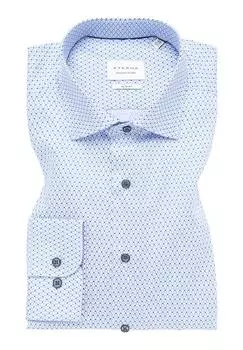 Рубашка Eterna Langarm, светло синий