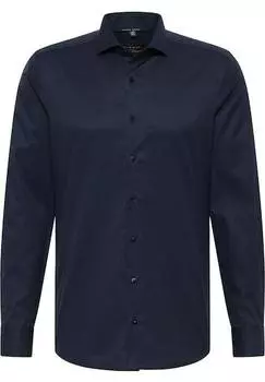 Рубашка Eterna Langarm, темно синий