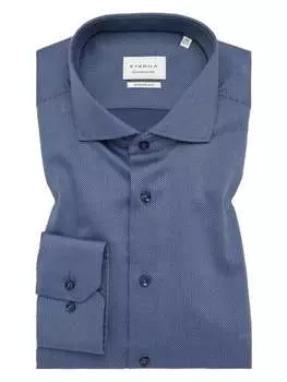 Рубашка Eterna Langarmhemd, цвет denim
