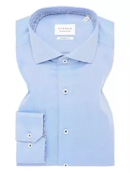 Рубашка Eterna Langarmhemd, синий