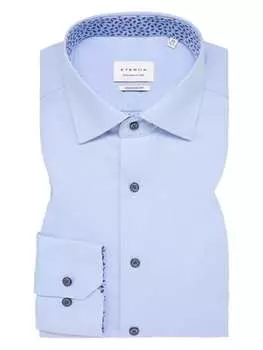 Рубашка Eterna Langarmhemd, светло-синий