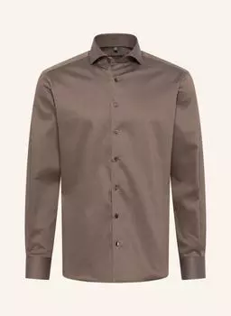 Рубашка ETERNA MODERN FIT, серо-коричневый