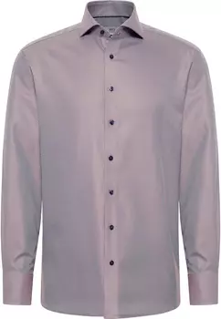 Рубашка Eterna MODERN FIT, темно красный
