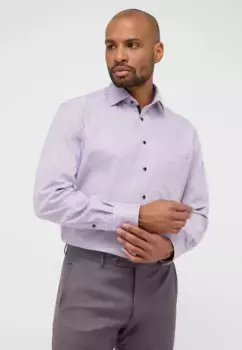 Рубашка Eterna с длинными рукавами "COMFORT FIT", розовый