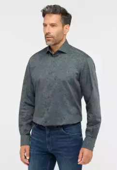 Рубашка Eterna с длинными рукавами "COMFORT FIT", зеленый
