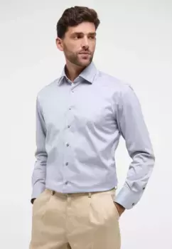 Рубашка Eterna с длинными рукавами "COMFORT FIT", серый