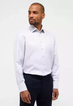 Рубашка Eterna с длинными рукавами "COMFORT FIT", серый