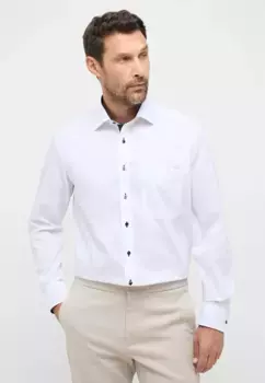 Рубашка Eterna с длинными рукавами "COMFORT FIT", белый