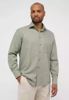 Рубашка Eterna с длинными рукавами "COMFORT FIT", зеленый