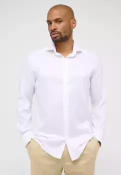 Рубашка Eterna с длинными рукавами "MODERN FIT", белый