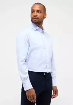 Рубашка Eterna с длинными рукавами "MODERN FIT", голубой