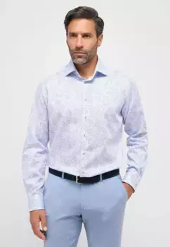 Рубашка Eterna с длинными рукавами "MODERN FIT", голубой