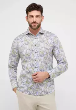 Рубашка Eterna с длинными рукавами "MODERN FIT", зеленый