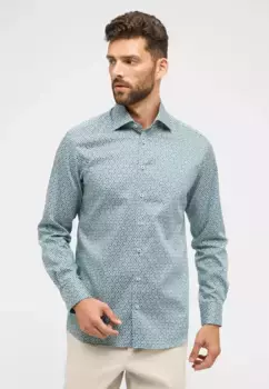 Рубашка Eterna с длинными рукавами "MODERN FIT", зеленый