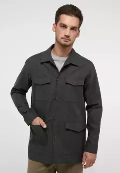 Рубашка Eterna с длинными рукавами "MODERN FIT", черный