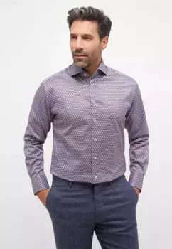 Рубашка Eterna с длинными рукавами "MODERN FIT", красный