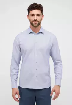 Рубашка Eterna с длинными рукавами "MODERN FIT", синий