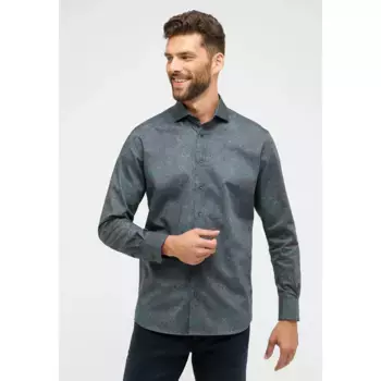 Рубашка Eterna с длинными рукавами "MODERN FIT", зеленый