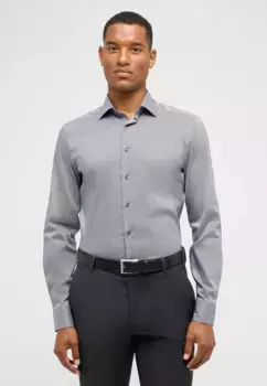 Рубашка Eterna с длинными рукавами "SLIM FIT", черный