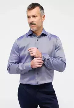 Рубашка Eterna с длинными рукавами "SLIM FIT", джинсовый