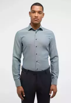 Рубашка Eterna с длинными рукавами "SLIM FIT", зеленый
