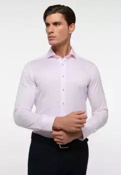 Рубашка Eterna с длинными рукавами "SLIM FIT", розовый