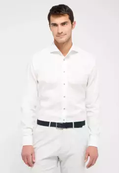 Рубашка Eterna с длинными рукавами "SLIM FIT", бежевый