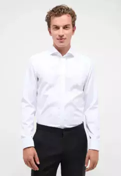 Рубашка Eterna с длинными рукавами "SLIM FIT", белый