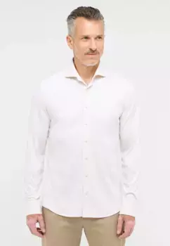 Рубашка Eterna с длинными рукавами "SLIM FIT", кремовый