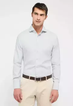 Рубашка Eterna с длинными рукавами "SLIM FIT", зеленый
