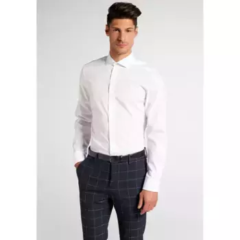 Рубашка Eterna с длинными рукавами "SLIM FIT", белый