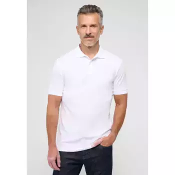 Рубашка Eterna с короткими рукавами "SLIM FIT", белый